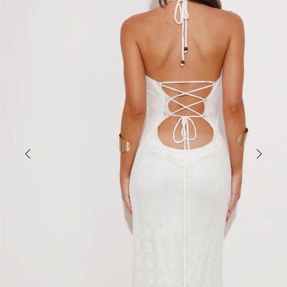 Hello Molly halter White Dress - Picture 3 of 4